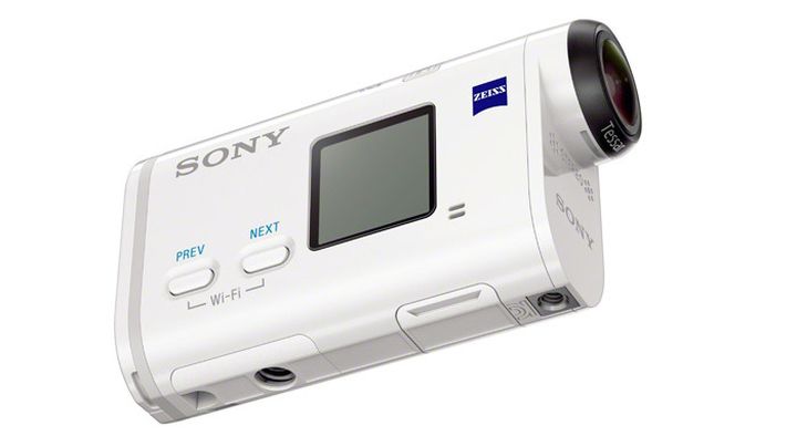 CES 2015. The announcement of Sony FDR-X1000V and HDR-AS200V