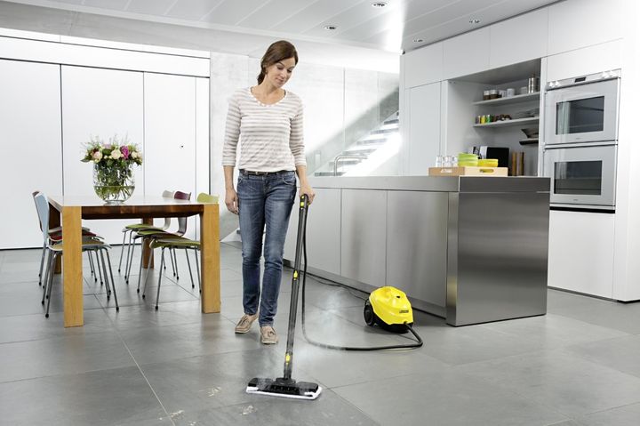 Modern Kärcher SC 3 - the fastest steam cleaner