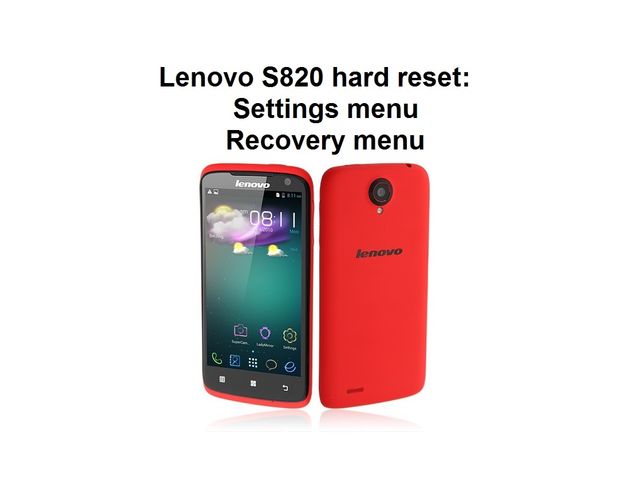 Как сделать сброс на lenovo s890 Как сделать сброс на lenovo s890