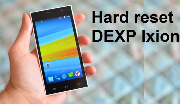 Как сделать хард ресет на dexp 408