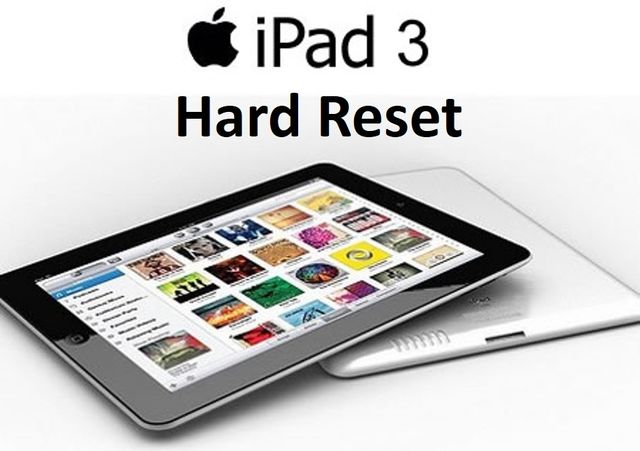 hard reset ipad to factory settings