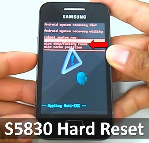 Как сделать hard reset samsung ace Как сделать hard reset samsung ace