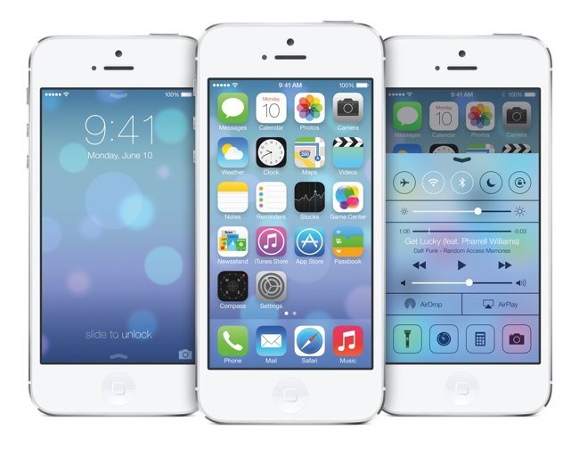 Overview of the operating system from Apple iOS 7