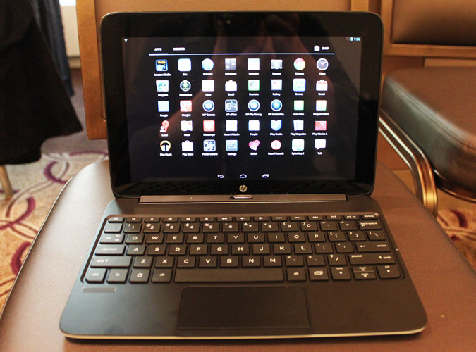 Review of tablet HP Slatebook x2