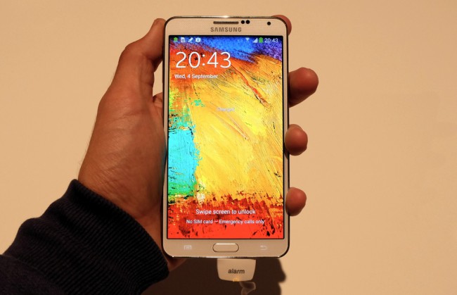 First look at the Samsung Galaxy Note 3