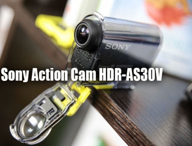 Sony Action Cam HDR-AS30V – correct action camera