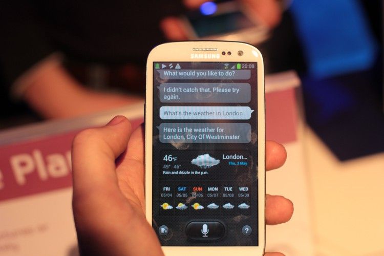 Screenshots and information about the updated S Voice of the Galaxy S5