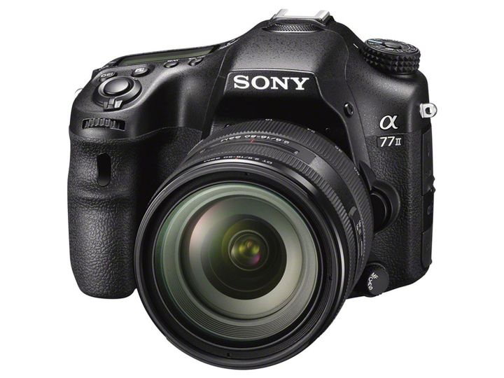 Preview Sony Alpha A77-II. The second edition of a top kropnutyh DSLR with Translucent Mirror