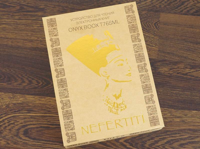 Review ONYX BOOX T76SML Nefertiti: electronic papyrus