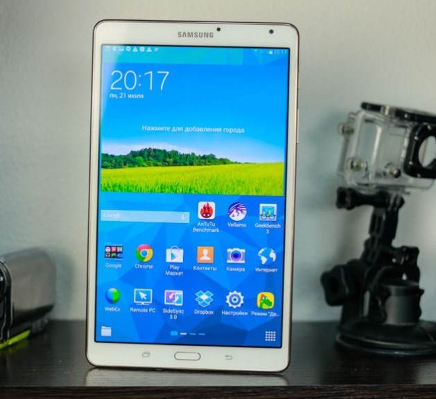 Review of the tablet Samsung Galaxy Tab S 8.4