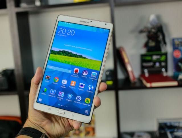 Review of the tablet Samsung Galaxy Tab S 8.4