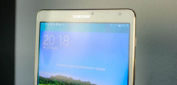 Review of the tablet Samsung Galaxy Tab S 8.4