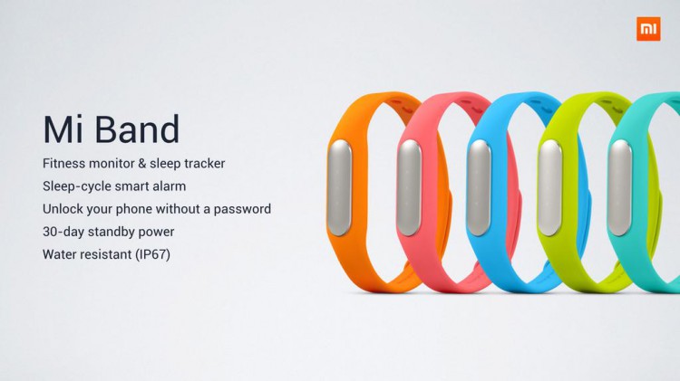 Xiaomi Mi Band - fitness bracelet 