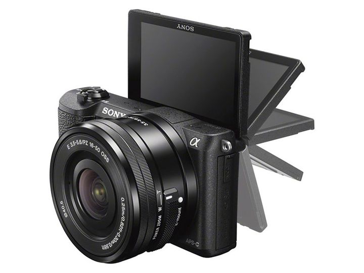 The announcement of Sony Alpha a5100
