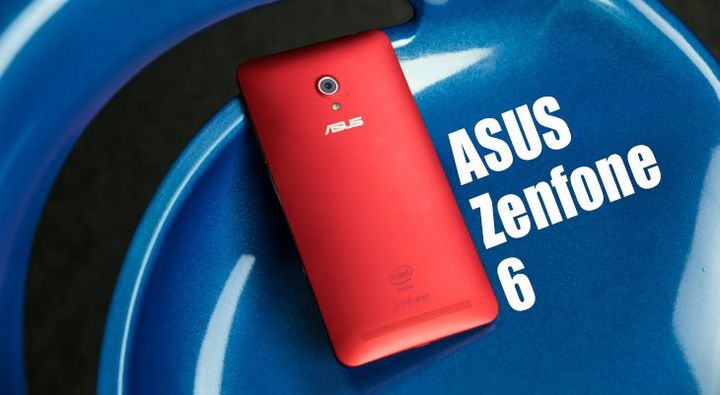 ASUS Zenfone 6. Huge. Red