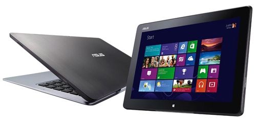 Laptop of the review ASUS Transformer Book T300LA