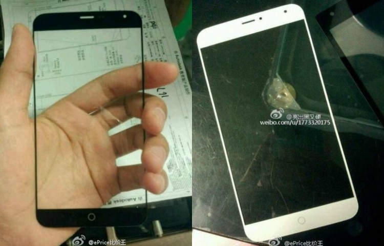 Meizu MX 4 - smartphone with the thin frame around the screen