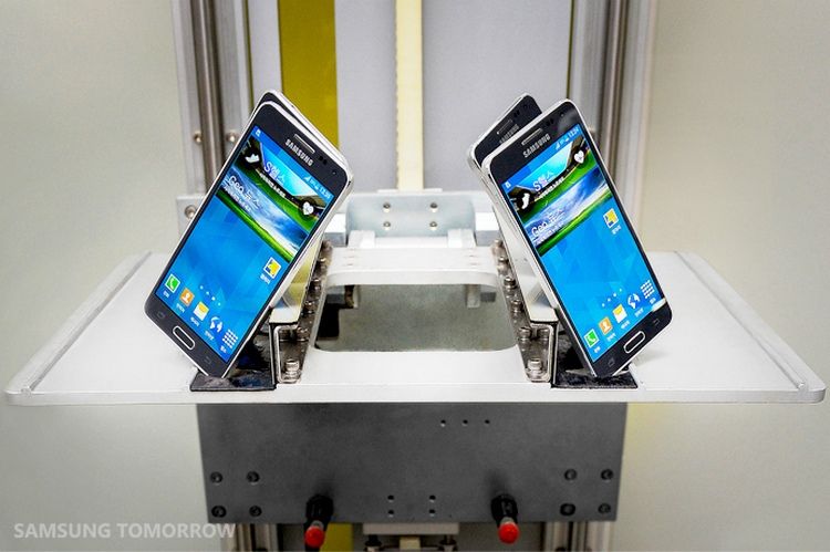 Samsung showed the process of making the body Galaxy Alpha