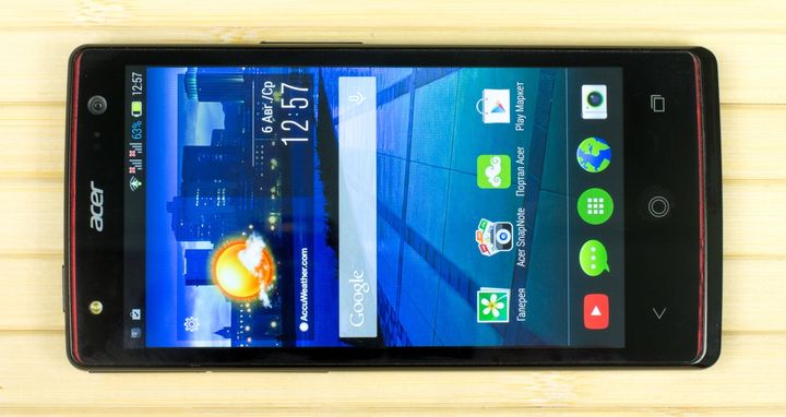 Review of the smartphone Acer Liquid E3