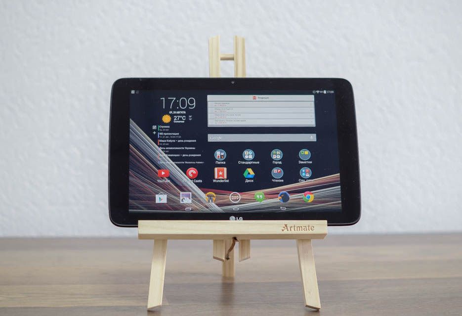 Review of the tablet LG G Pad 10.1