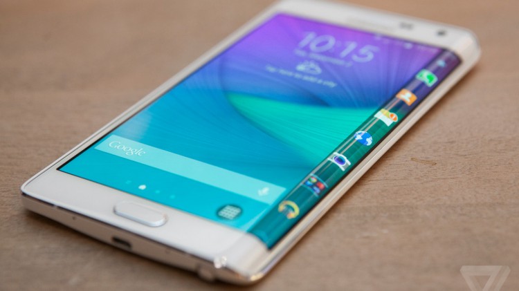 Why curved hem Galaxy Note Edge: version of the Samsung