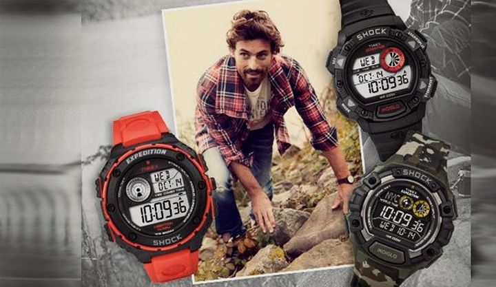 New durable and waterproof watch from Timex Expedition Shock