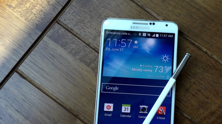 Galaxy Note 4 against the granite floor - who will win?