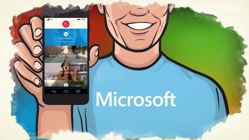Group video chat message for all - Skype Qik