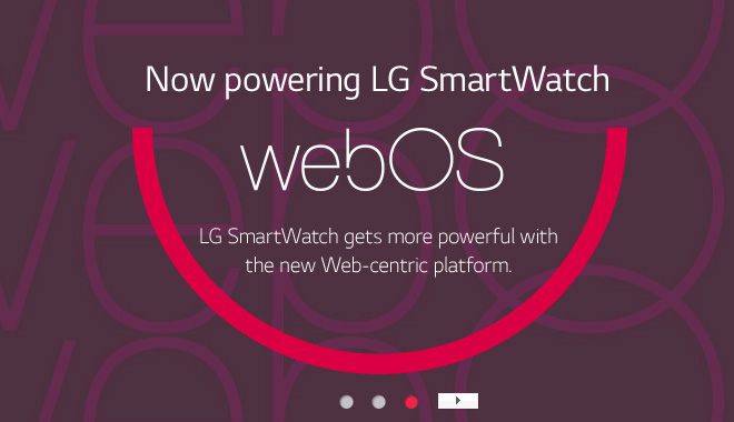 LG is preparing to webOS Smart Watch