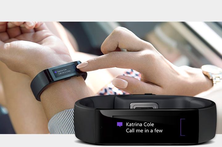 Microsoft Band: fitness tracker, smart watches and Cortana