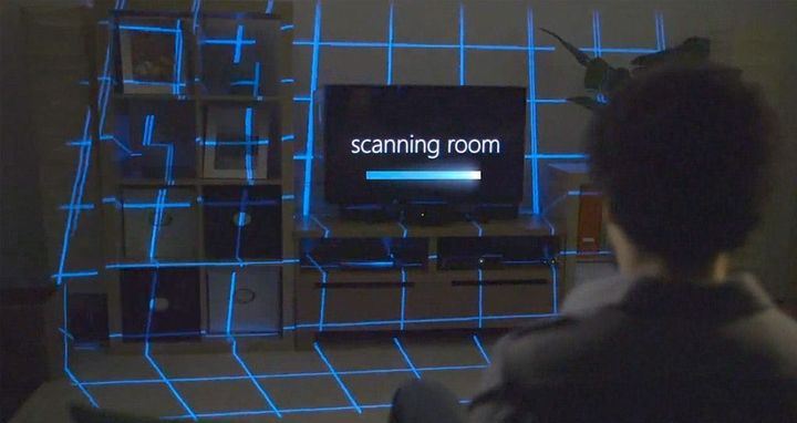 Microsoft continues to experiment with technology IllumiRoom