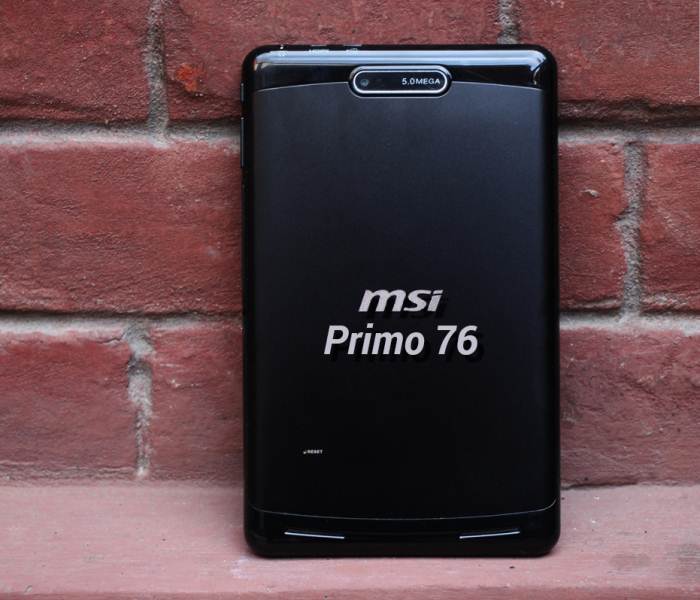 MSI Primo 76 review 