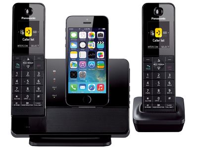 Panasonic introduced the DECT-phone docking station for iPhone