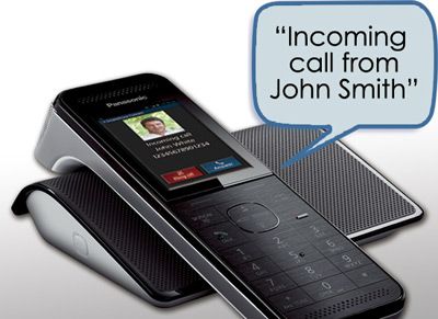 Panasonic introduced the DECT-phone docking station for iPhone