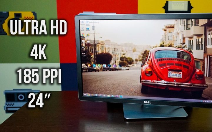 Review of the Monitor Dell UP2414Q: cool colors and 4K