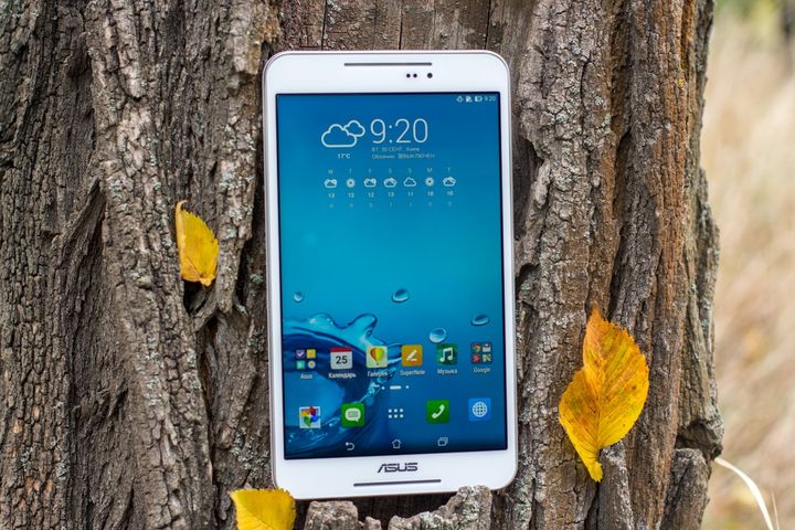 Review of the tablet ASUS Fonepad 8 (FE380CG) – two SIM-cards by 8 inches