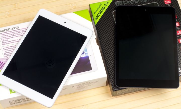 Review top tablets 2014 Prestigio MultiPad 4 Quantum 7.85 vs Impression ImPAD 2313