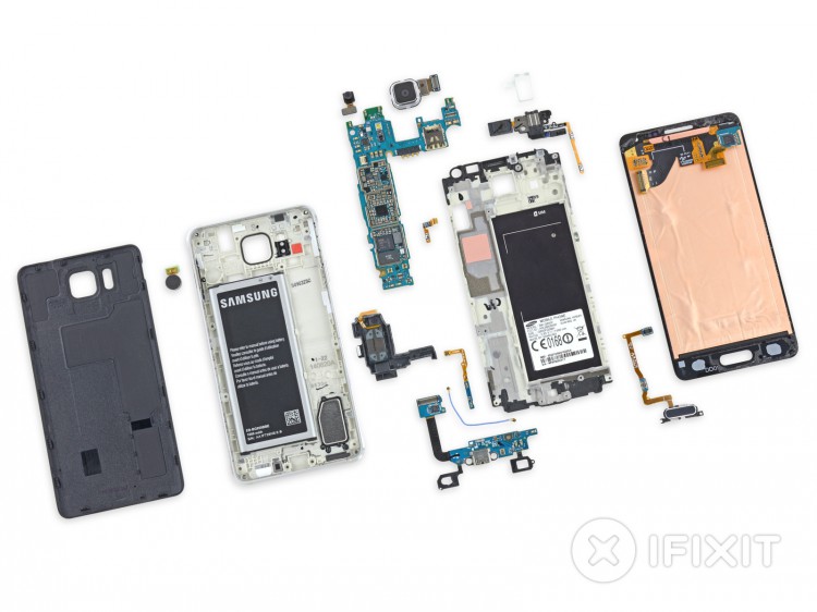 What's inside the Samsung Galaxy Alpha