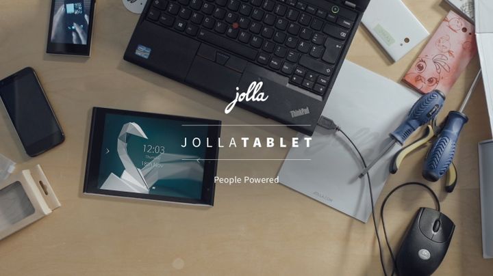 Tablet from Jolla at Sailfish 2.0