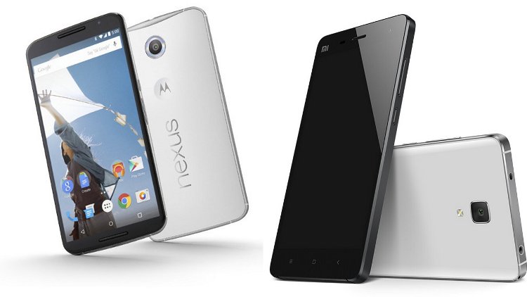 Nexus 6 and Xiaomi Mi4. Pure android phones or unusual Android?