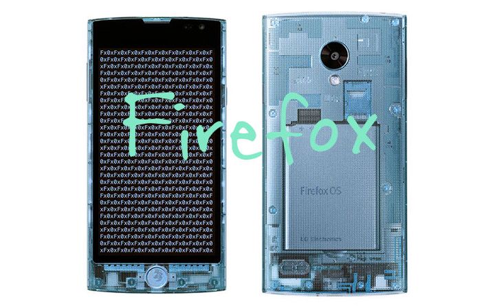 Firefox, and you have a smartphone transparent!
