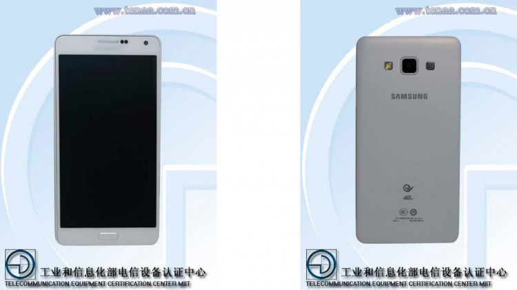 The network got the first pictures of thin smartphone Galaxy A7