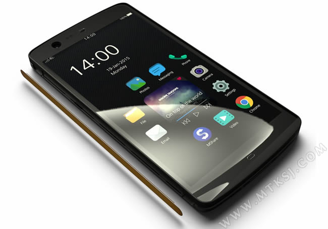 Manta X7: the first smartphone without a physical key