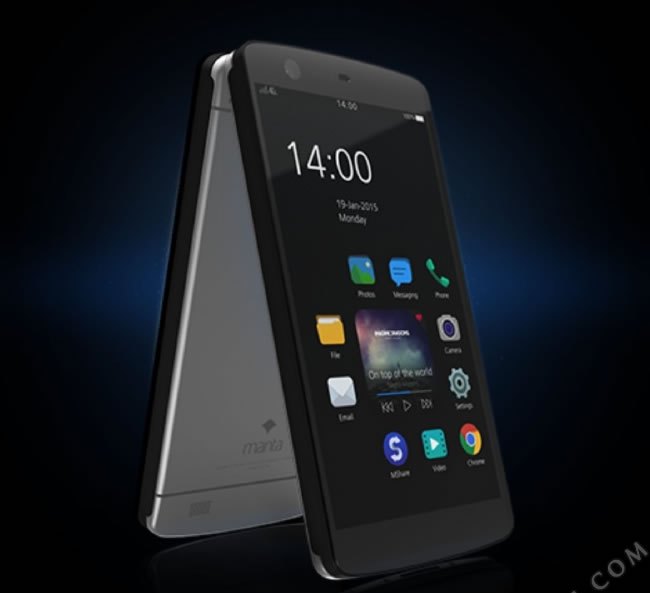 Manta X7: the first smartphone without a physical key