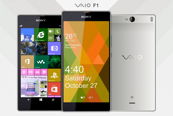 The first smartphone from the VAIO