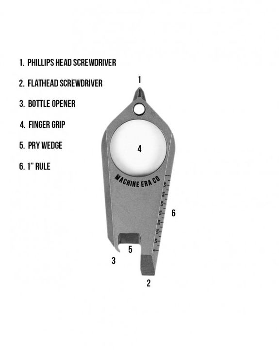 Machine Era MULTI: Multi-tool made of titanium