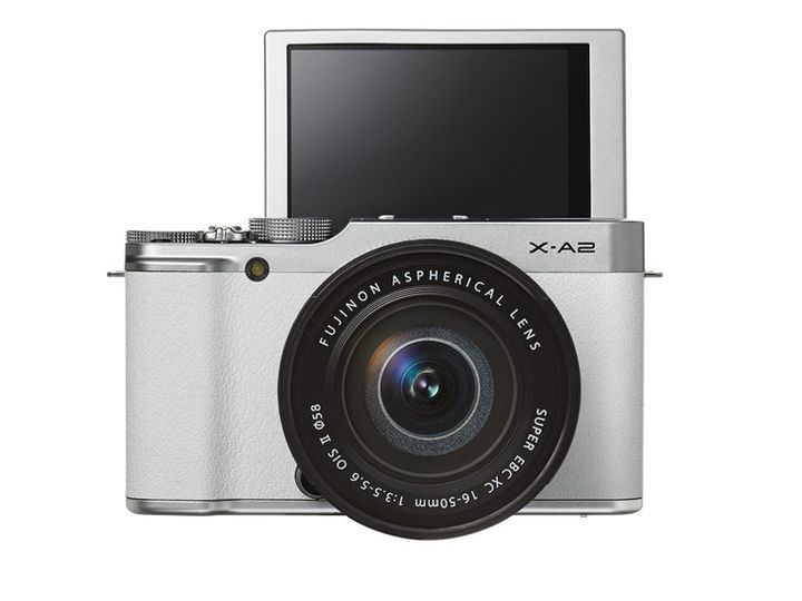 Announcement of the Fujifilm X-A2 - DSLRs with Swivel Screen