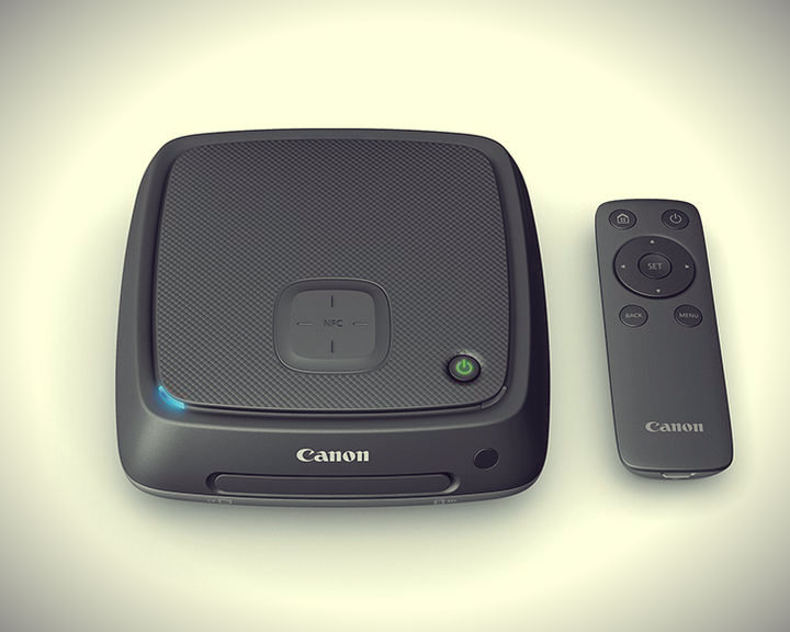 CES 2015. The announcement of Canon Connect Station CS100 - Docking Station for amateurs