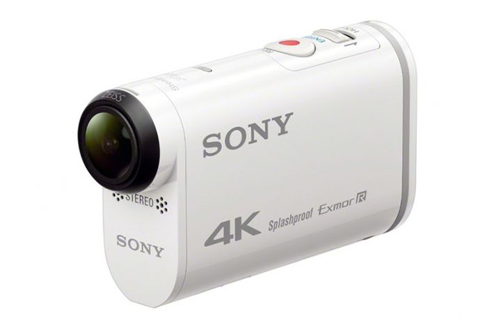 CES 2015. The announcement of Sony FDR-X1000V and HDR-AS200V