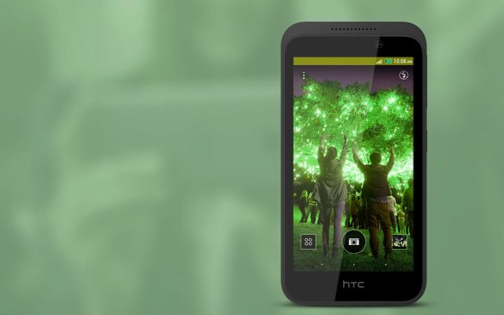 CES 2015. The company HTC showed Desire 320